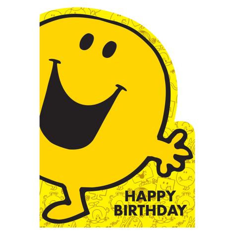 Mr Men Shaped Birthday Card £0.99
